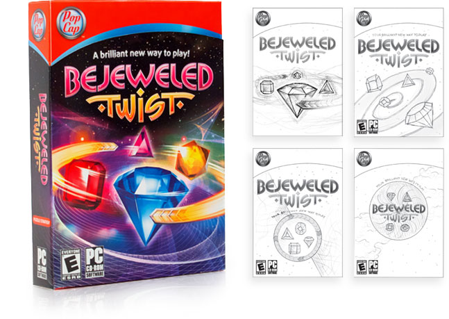 Bejeweled Twist Packaging