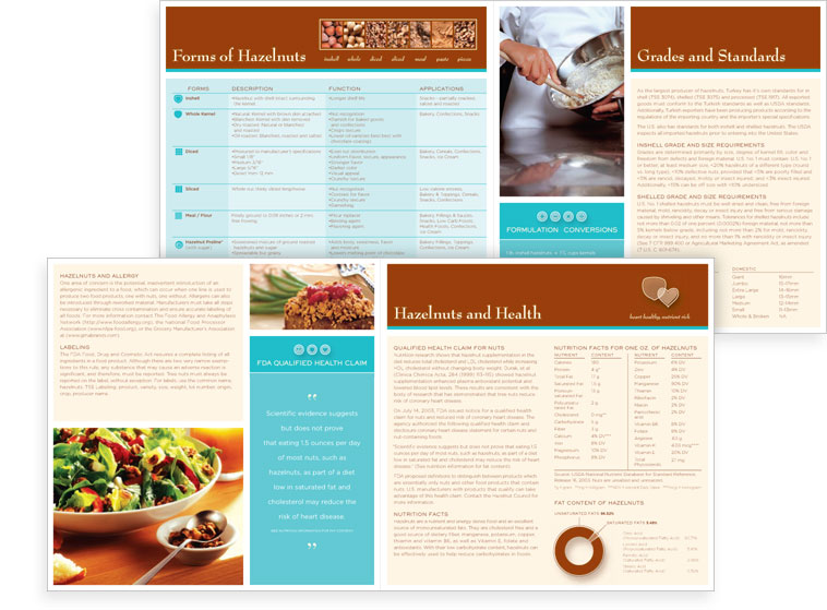 Hazlenut Brochure Spreads