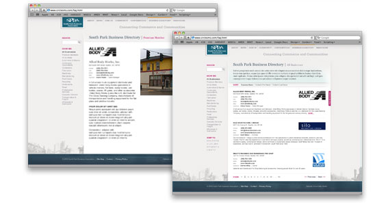 South Park Business Web Detail