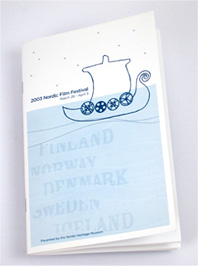 Nordic Film Festival Program Cover